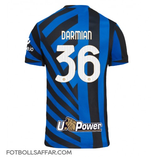 Inter Milan Matteo Darmian #36 Hemmatröja 2024-25 Kortärmad